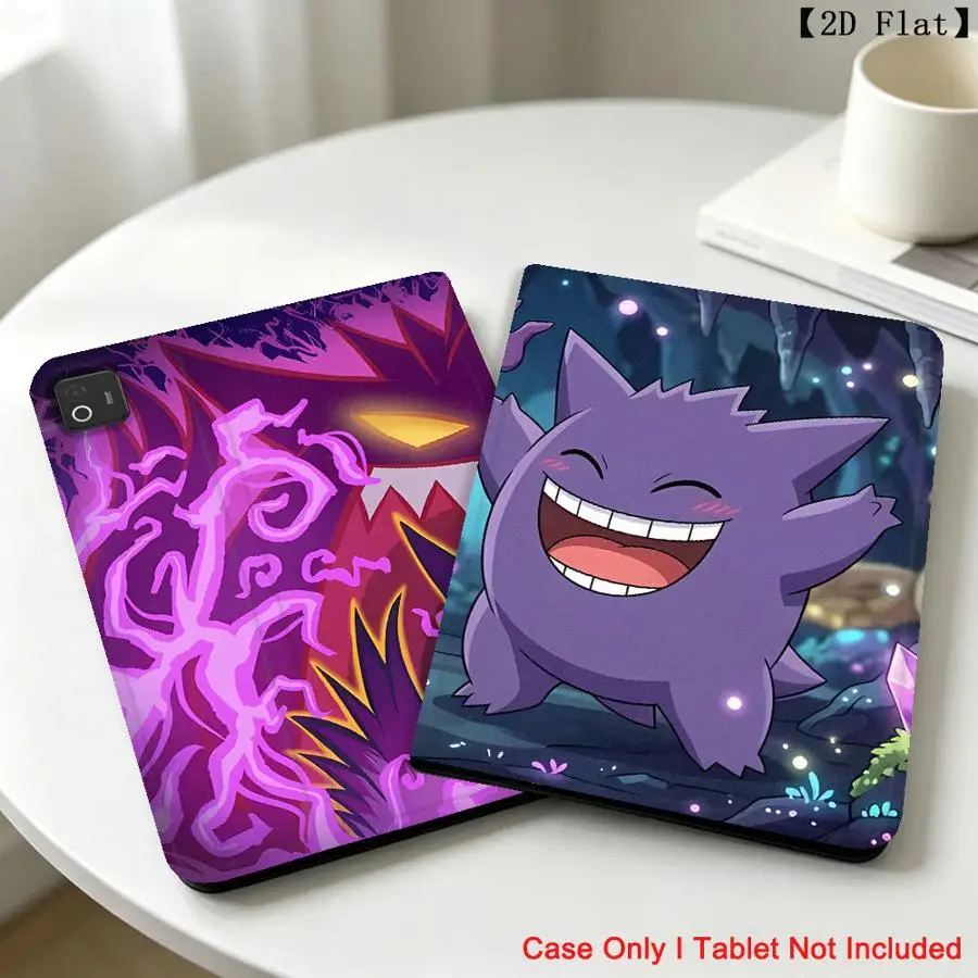 With Pencil Holder Case for Xiaomi Pad 6s Pro 7 Ultra Pad 5 6 7 8 Pro Redmi Pad SE K Pad 8.8 9.7 12.4 Inch Gengar Hot Pokemons