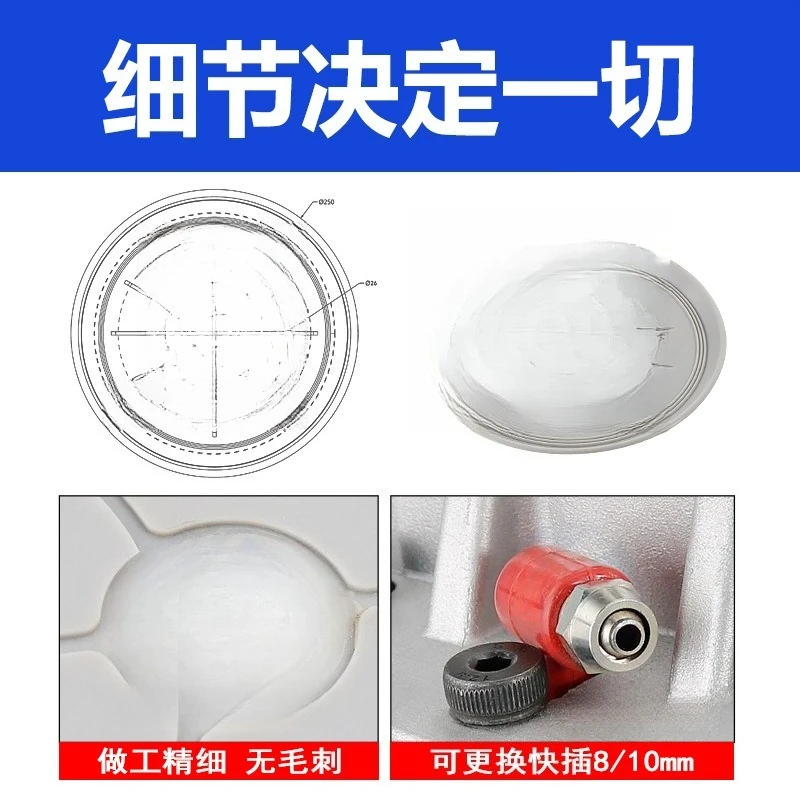 SOVE Rubber/Silicone Heavy Duty Vacuum Cups K300 Industrial Pneumatic Components 250/300mm Diameter