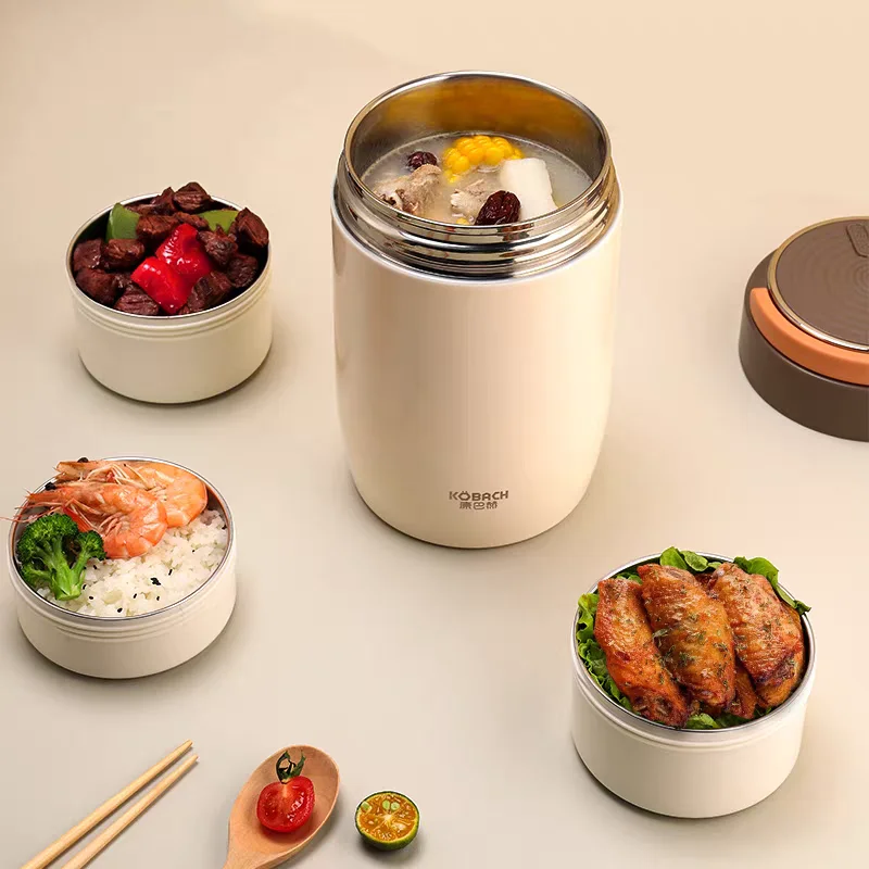 Hot Sales Stainless Steel Lunch Box Food Jar Vacuum Insulated Soup Container for  Storage Boxes & Bins - view 4