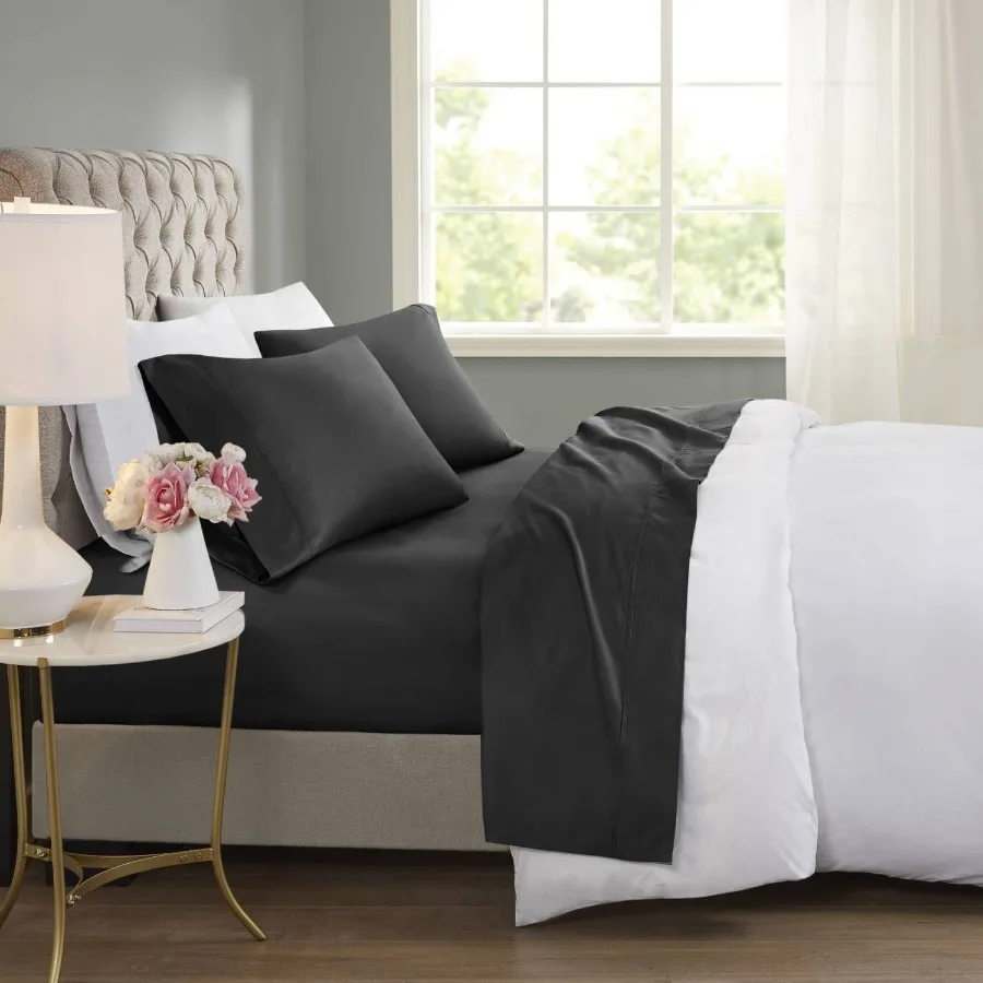 

Cooling Cotton Blend 4 PC Sheet Set Cal King
