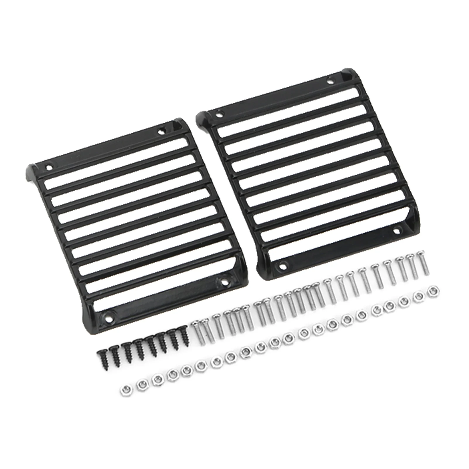 RC Metal Window Mesh Simulation Exquisite Prevent Scratching Window Net RC Defender Window Guard Mesh for Traxxas TRX4 RC Cars