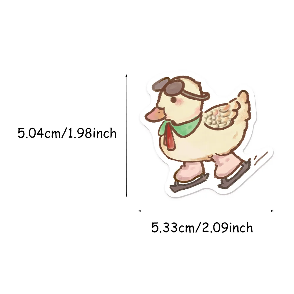 50PCS Creative Cartoon Animal Graffiti Stickers DIY Luggage Notebook Water Cup Computer Fun Stickers