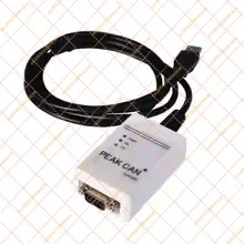 Official PEAK PCAN-USB CAN Bus Analyzer |  IPEH-002022 & IPEH-002021 Interface for Vehicle Diagnostics