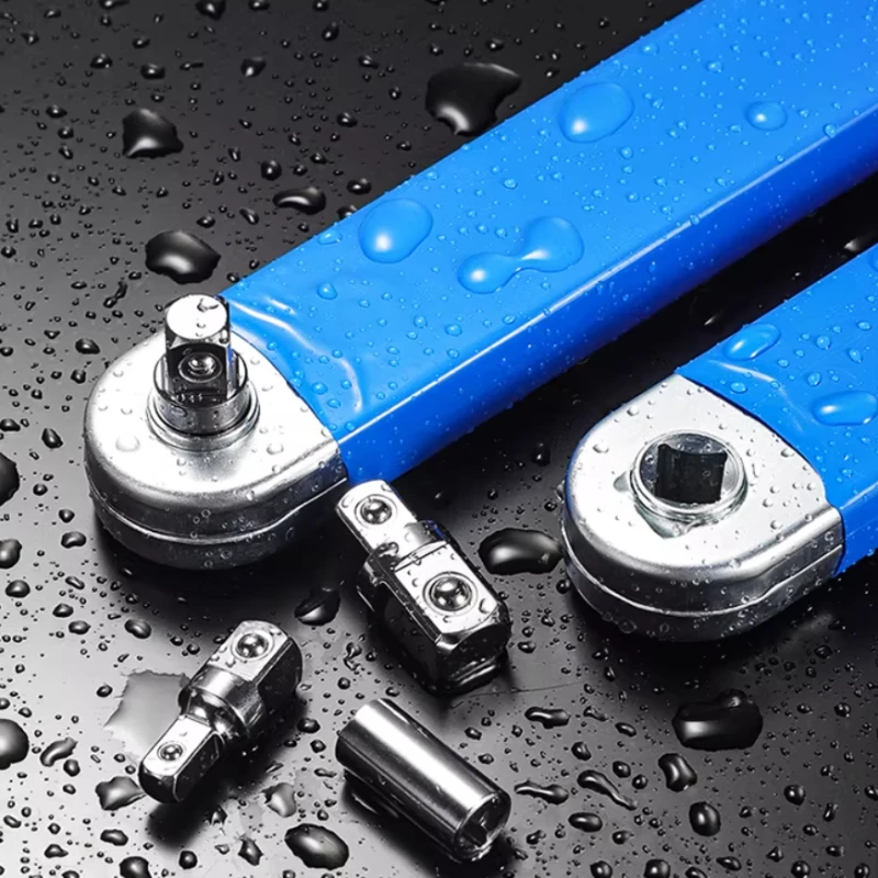 For Impact Socket Ratchet Car Repair Compact Offset Extension Wrench Dual Purpose Adapter Chrome Vanadium Steel Hand Tool