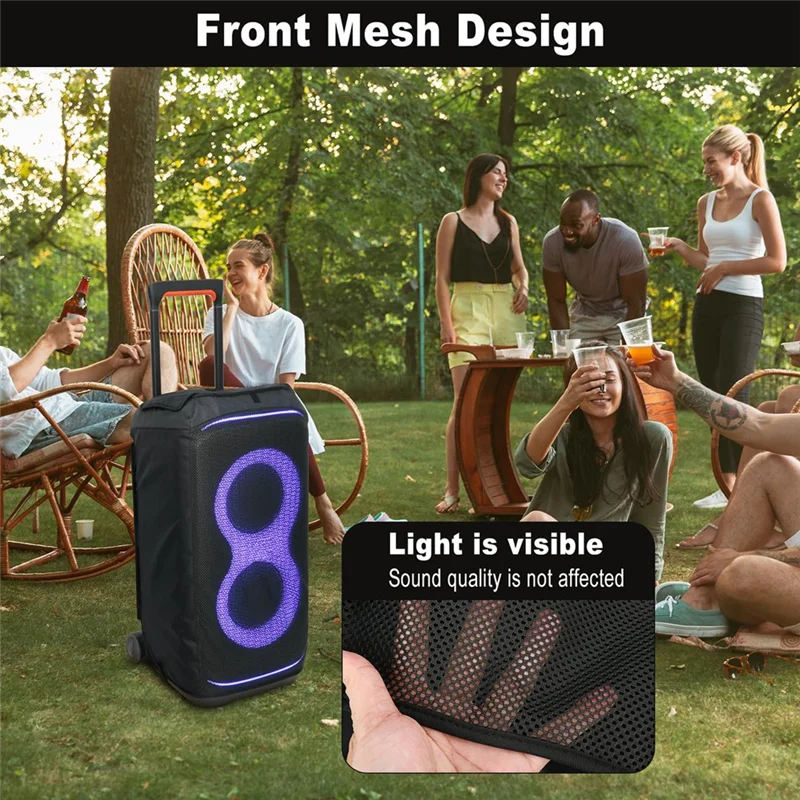 

Speaker Cover For Partybox Stage 320 Portable Speaker, Mesh Slip Cover Case Protective Case Accessories