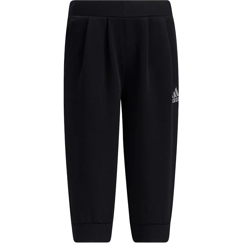 أديداس حقيقية الموسم الحالي جديد للأطفال فضفاض تنفس عارضة السراويل كابري الرياضية GP0403