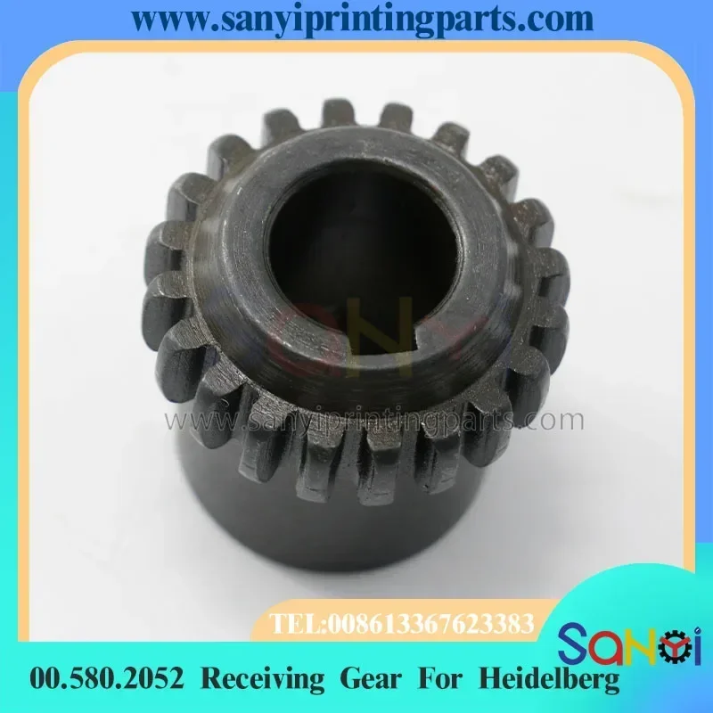 20 Teeth Heidelberg CD102 Paper Receiving Gear 00.580.2052 For Printing Machine Parts