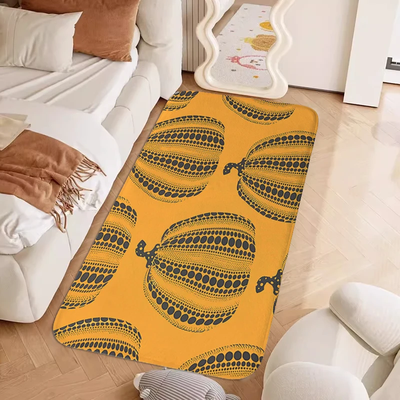 Bedroom Rug Kusama Bathroom Foot Mat Corridor Kitchen Hallway Living Room Floor Carpet Anti Slip Custom Doormat Entrance Door