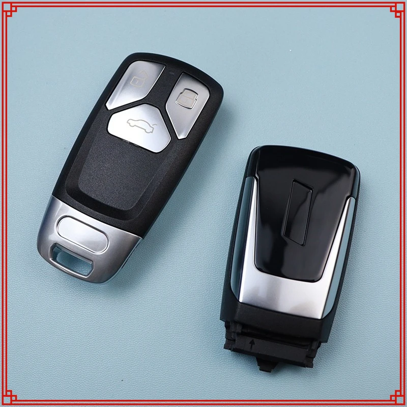 

1:1 Replacement Car Key Housing Fob Case Shell for Audi A4 A5 A4L A6 S6 Q3 SQ5 Q5 Q7 S7 TT A6L RS S S4 2016-2020+ S5 S8