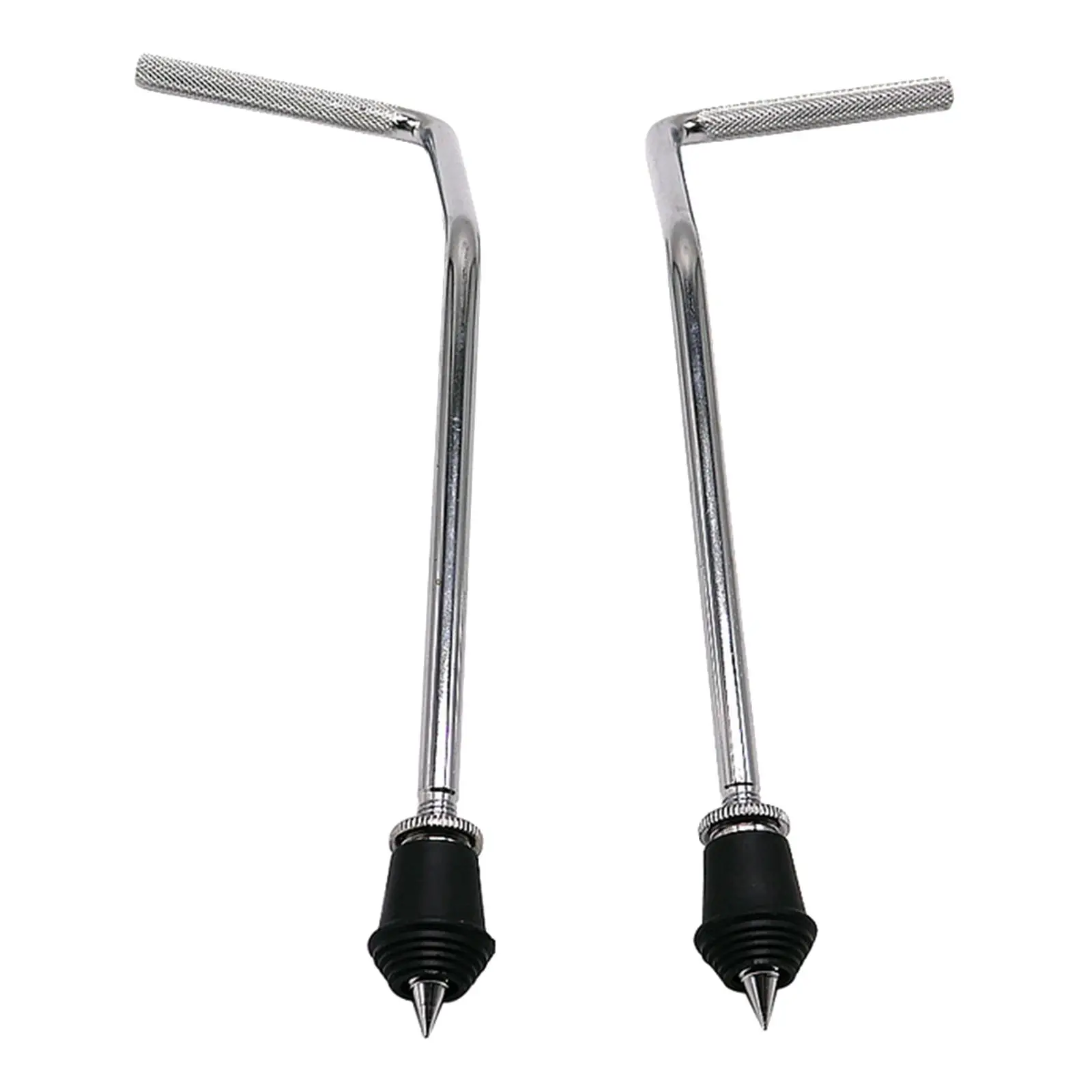 2 Pieces Floor Tom Legs ,Drum Feet ,Tom Drum Set ,Durable Hardware Adjuster