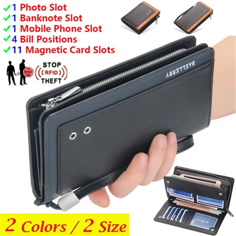 

Vintage Wallet Men With Coin Pocket Short Wallets Small Zipper Walet With Card Holders Man Purse Money Clips Money Bag