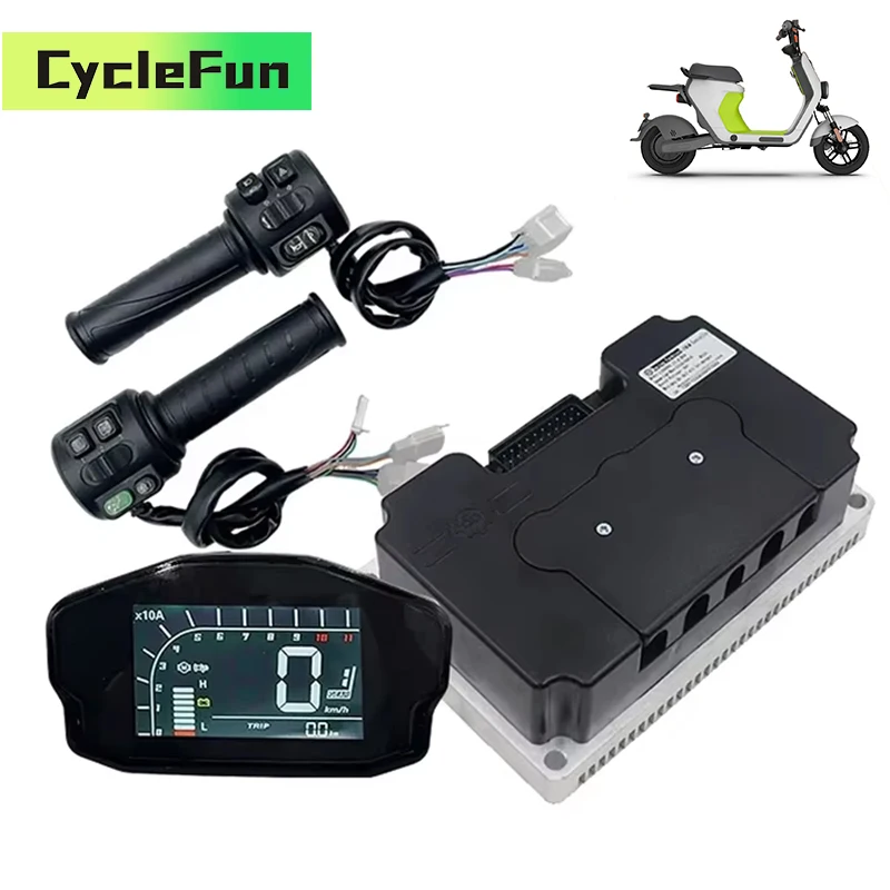 

Контроллер синусоидальной волны FarDriver ND96450 3–6 кВт с дисплеем DKD и дроссельной заслонкой T08, комплекты для переоборудования электрических мотоциклов, скутеров