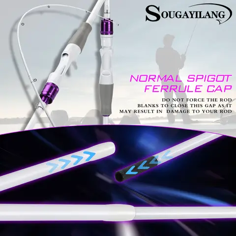 Sougayilang kast-/spinnfiskespö 2 sektioner 1,8 m ultralätt kolfiberspö med EVA-handtag för fiske i olika vatten 10 best sales sougayilang fiskespö - №6