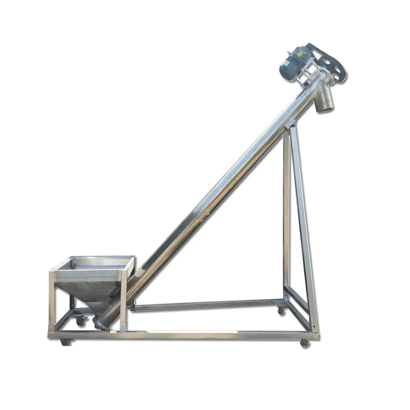 

Automatic Feeding Machine Stainless Steel Vertical Screw Conveyor Plastic Pellets Powder Granular Materials for Feeding