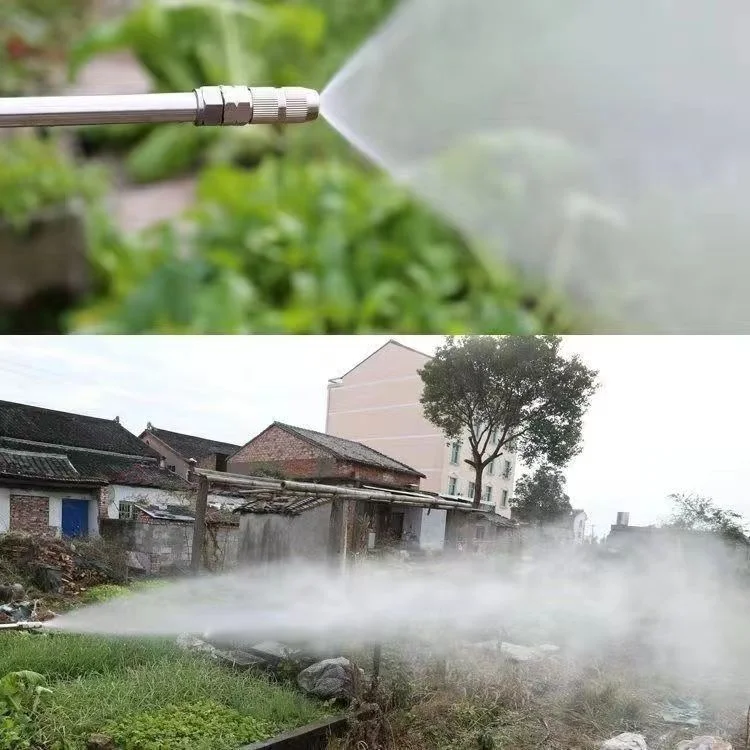 Agricultural Electric Sprayer High-pressure Nozzle Garden Dust Removal Humidification Medication Machine Adjustable Long Short