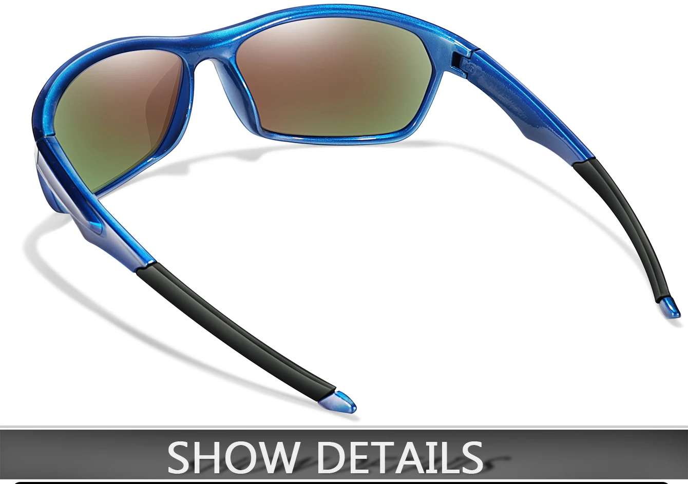 KAROS Marken-Polarisierte Sonnenbrille für Herren, Anglerbrille, Klassische Fahrbrille – Detail 12