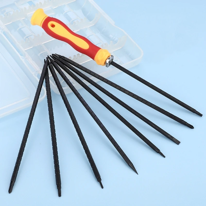 9 In 1 Screwdriver Hand Tool Insulated Household Electrical Screwdriver Tip Electrician Repair Multitool