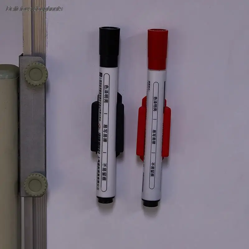 مشبك قلم سيليكون ذاتي اللصق ، مشبك قلم رصاص مثبت على الحائط ، قلم حبر جاف ، علامة سطح المكتب ، حامل التخزين ، منظم المنزل والمكتب ، جديد