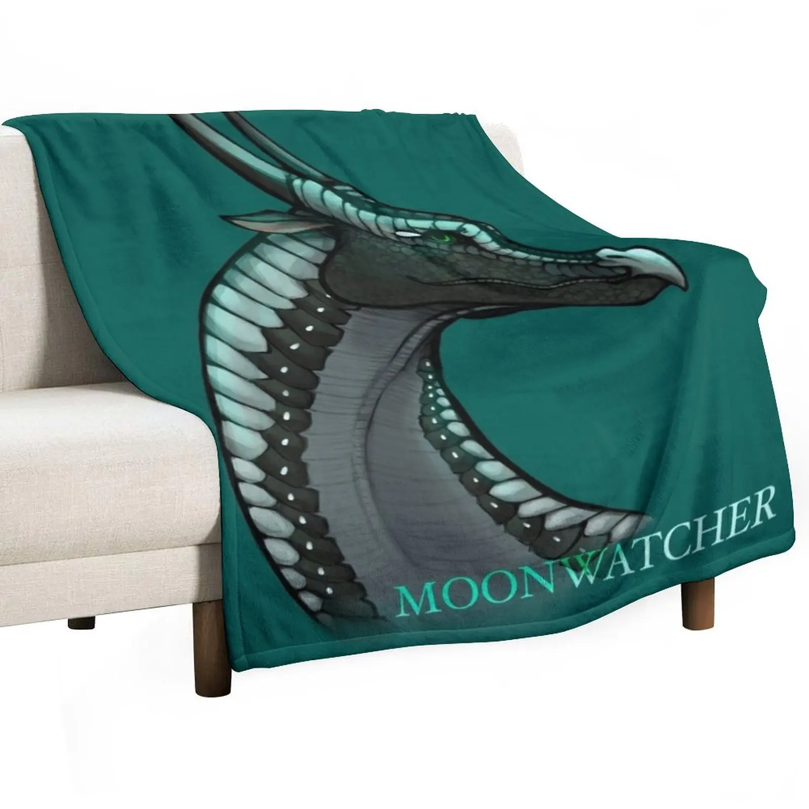 

Wings of Fire - Moonwatcher Throw Blanket Quilt Travel Soft warm winter Blankets