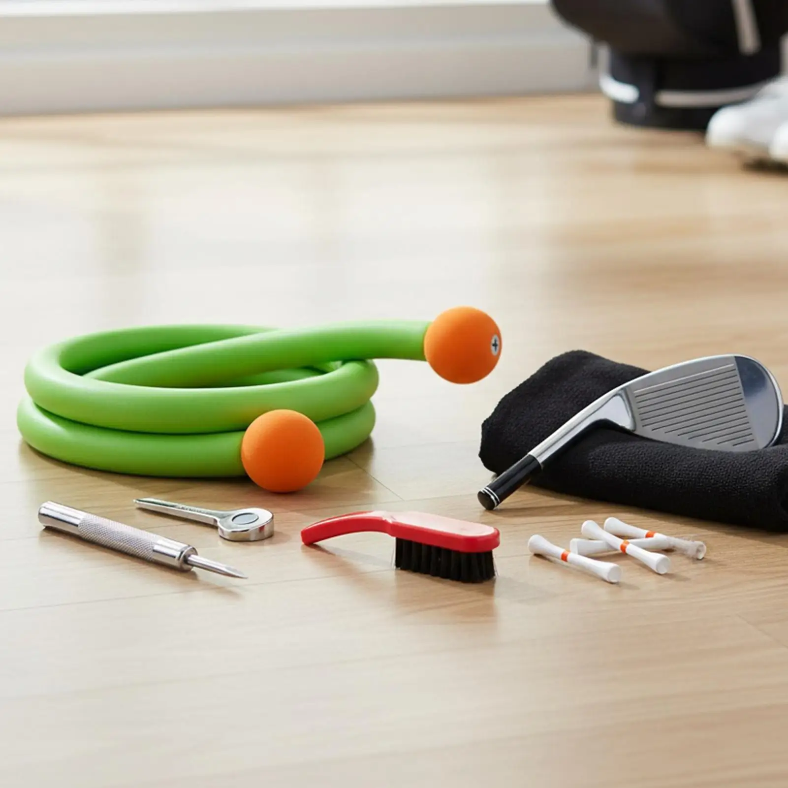 أدوات تدريب الجولف للرجال قابلة للطي ومتعددة الوظائف ومحمولة للرجال ونادي التأرجح لألعاب الجولف والرياضيين والكبار والمراهقين #2