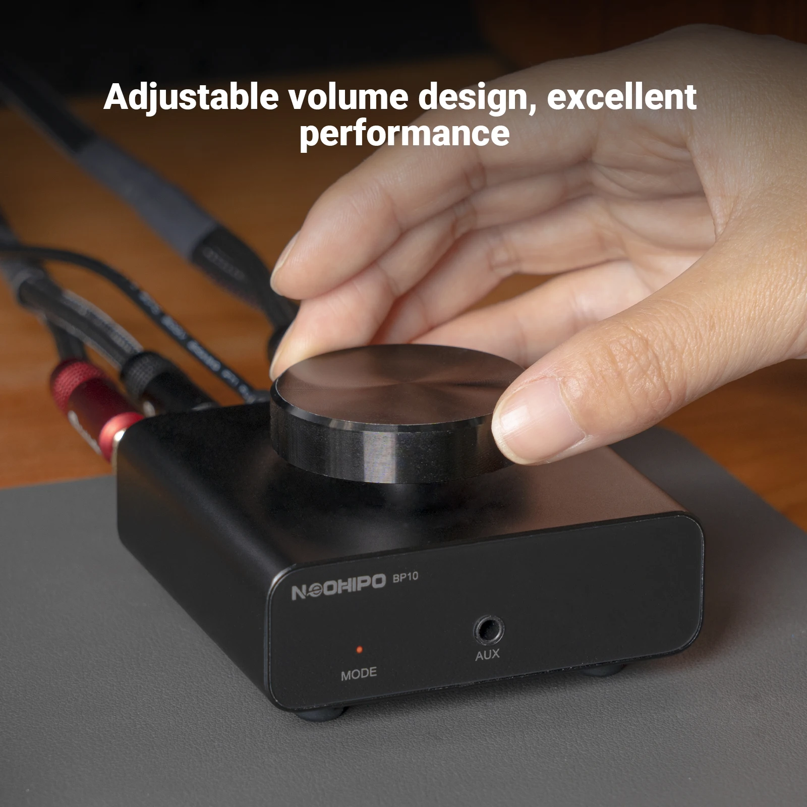 NEOHIPO BP10 Mini Amplificatore Bluetooth 50W * 2 Stereo/100W Mono Amplificatore Audio Per Bassi Shaker Altoparlanti Passivi