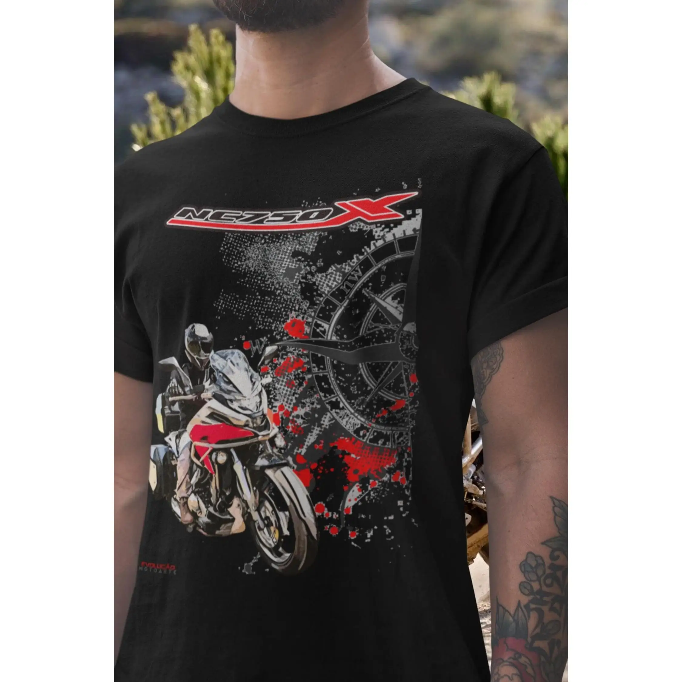 AliExpress NONE 83@EY H.onda NC750X T Shirt Your Life's Key Motorcycle Tee The Do-It-All Bike Rider Top For H.onda Fans Frunk DCT Owner Gift App