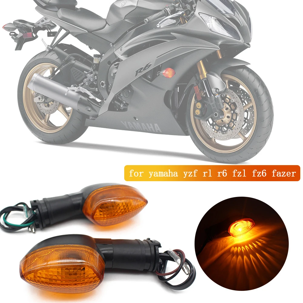 

Motorcycle Turn signal Light indicator Lamp For YAMAHA YZF R1 R6 R125 R25 R3 FZ-6N XJ6 front back Blinker Blub