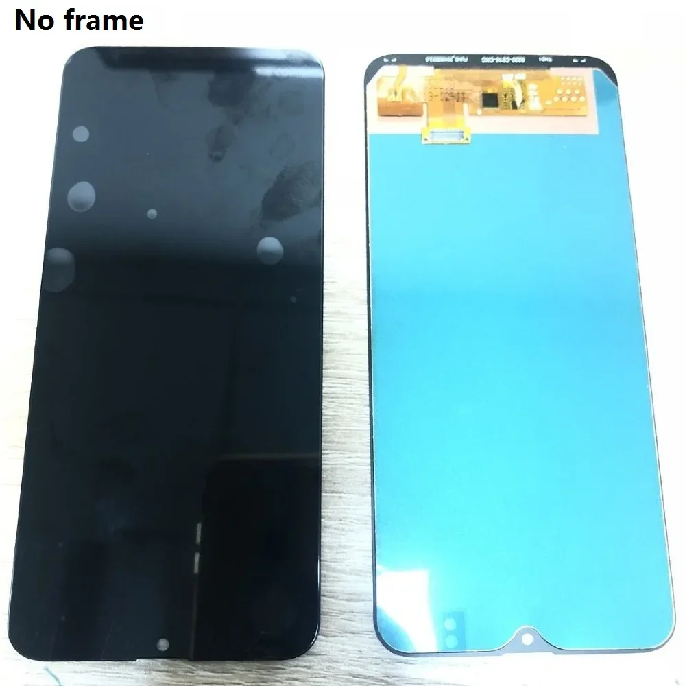 Tested For Samsung Galaxy A20 A205 SM-A205F A205FN A205F/DS A205M Touch Screen Digitizer LCD Display Sensor Assembly With Frame