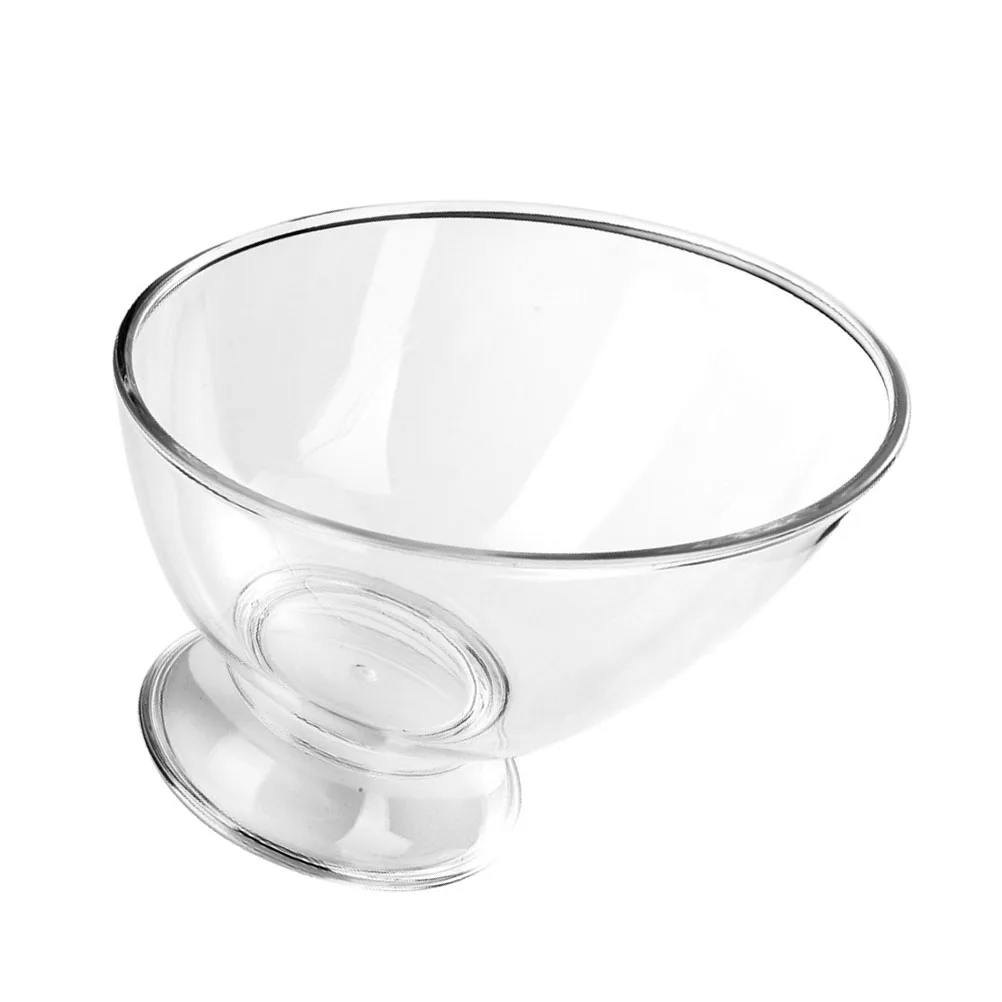 

Salad Bowl Multi-functional Fruit Decorative Serving Dessert Snack Bowls Smooth Surface Superior PP Material Practical