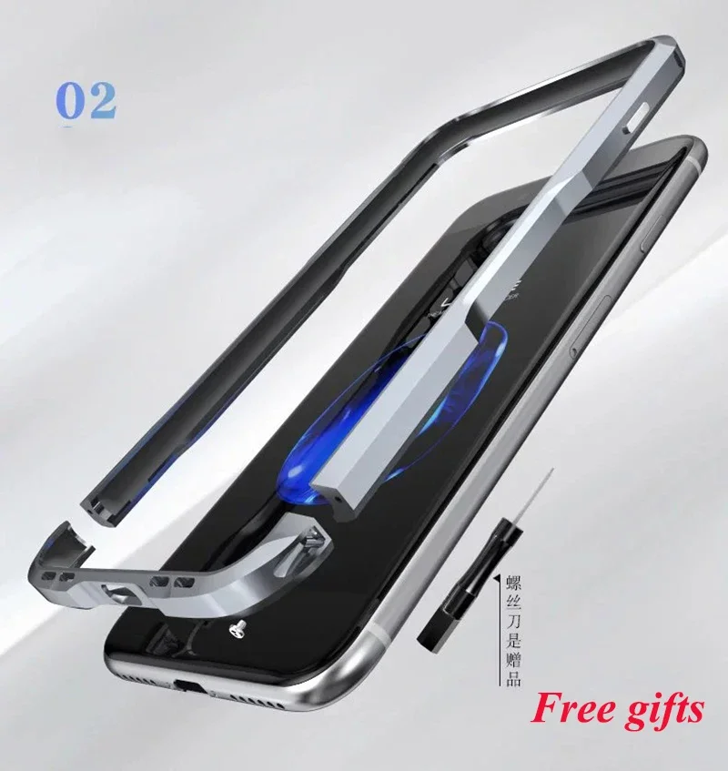 New! For IPhone 15 Pro Max 12 13 14 Pro Max Plus Mini 15Promax 14Pro 13Pro 15Pro Case Aluminum Metal Bumper Shockproof Cover