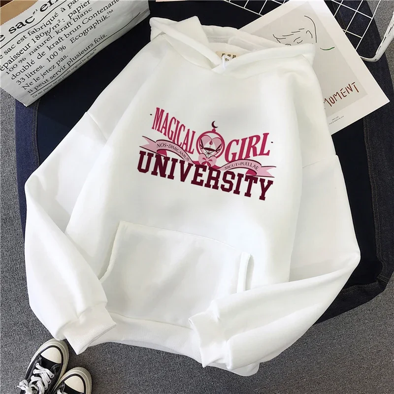 2024 Puella Magi Madoka Magica Hoodies Women Winter  Sweat Y2k 2024 Graphic Hood Women Aesthetic Sweatshirts