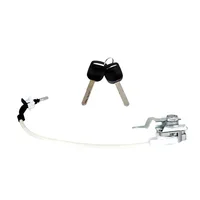 Cilindro de cerradura de puerta delantera izquierda de coche 72185-SWA-A01 con 2 llaves para Honda CRV 2007 2008 2009 2010 2011 72185SWAA01