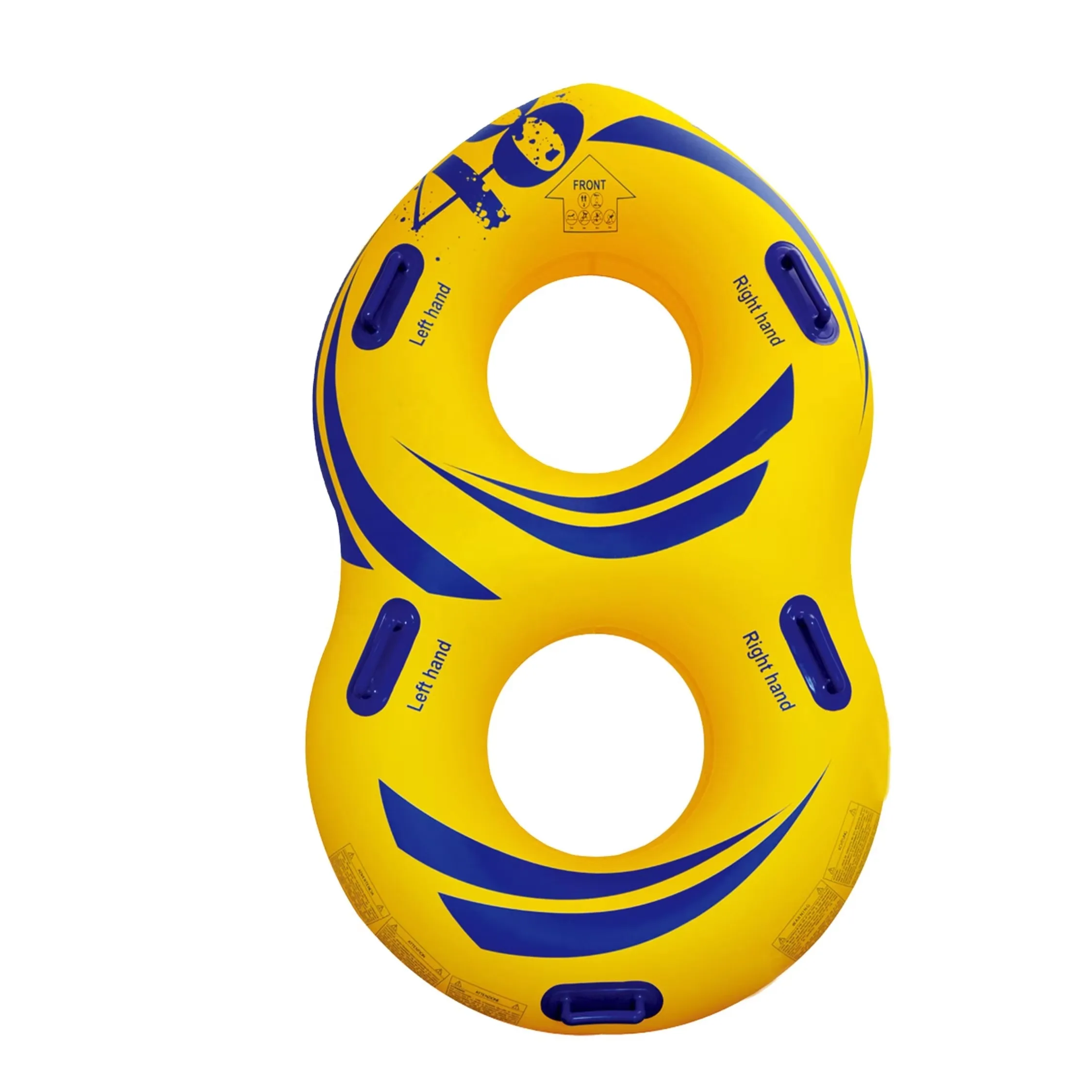 Durable PVC Water Tube Inflatable Sliding River Tube for Amusement Park water toys ring