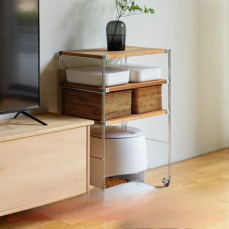 Sweeping robot storage rack, floor-to-ceiling multi-layer storage shelf