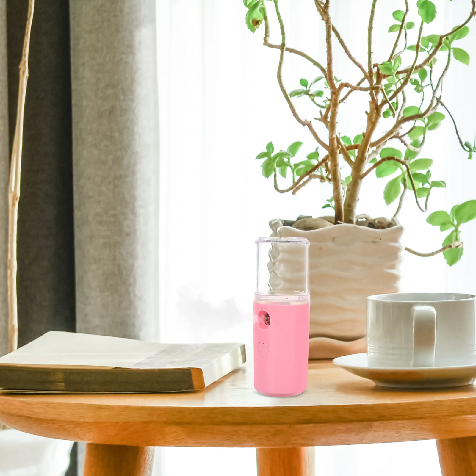 

Sprayer Rechargeable Portable Facial Humidifier For On-The-Go Hydration Handheld Steamer Machine Mist Spray Bottle