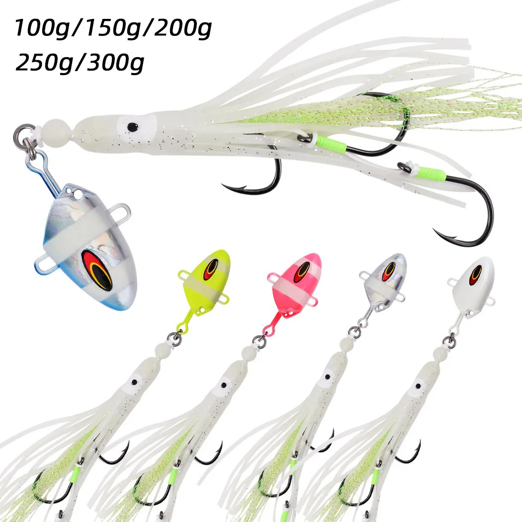 

Glow In Dark Slow Jigging Inchiku Jig Lead Head Tenya Jig Boat Fishing Lead Fish Lure For Sea Bass Cod Hairtail Saltwater Tackle