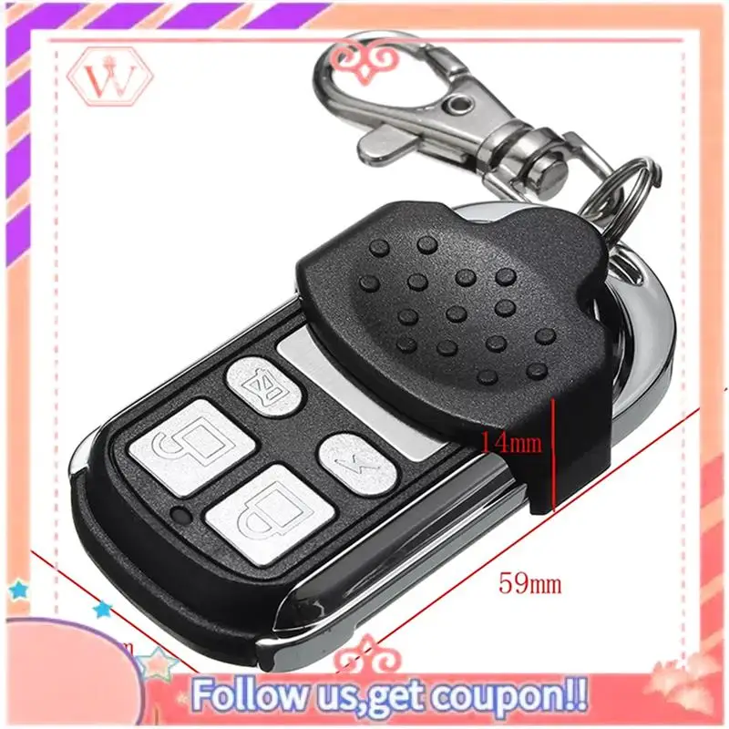 Upgraded 3X For Hormann Marantec 868 Garage Door Remote Control Duplicator HSM2 HSM4 868 Remote Garage Gate Control