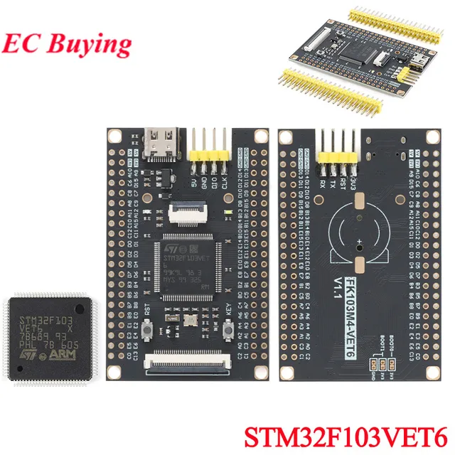 STM32F103VET6 KF103M4-VET6 STM32F103 Płyta do nauki systemu rdzenia STM32 Moduł płytki rozwojowej ARM Chip IC