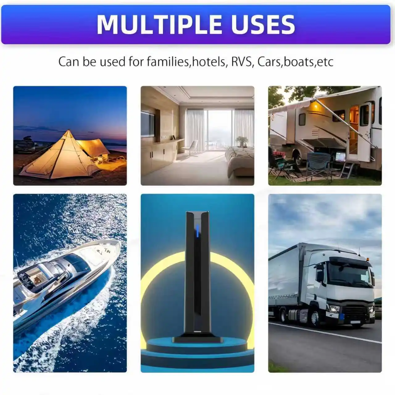 New vertical digital TV antenna for high-definition terrestrial signals, indoor and outdoor DTMB DTV-T digital receiver view 5
