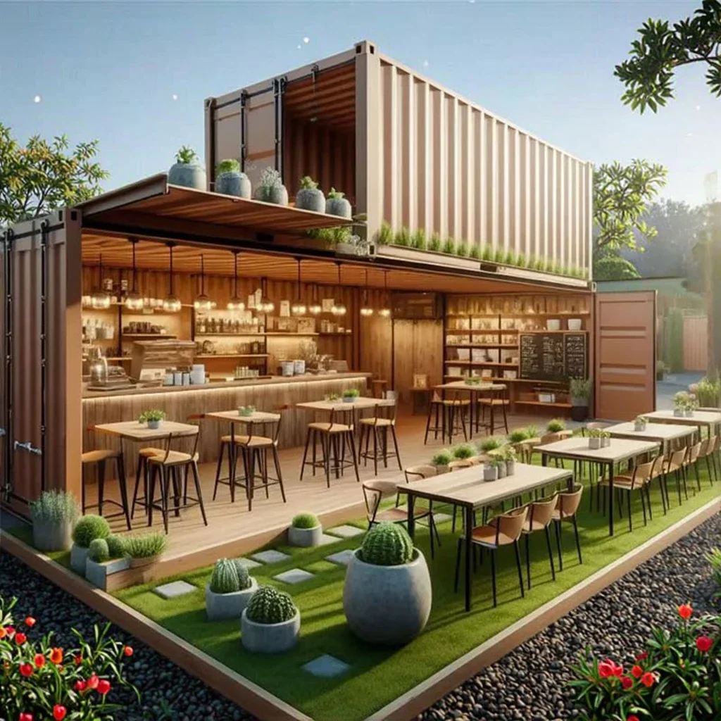 

Sports Themed Container Pub Ideal for Fan Zone Soccer Bar Football Container Club Food Beverage Sales Point(Deposit Price