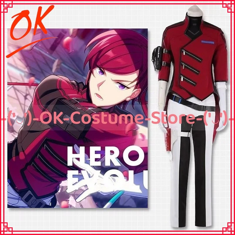 

[Customized Size] Helios Rising Heroes Marion Blythe Cosplay Costume Hero Suit Combat Uniform Anime Game Halloween Party Outfit