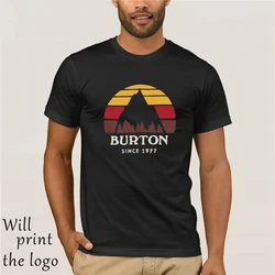 Burton Underhill T Shirt 2 Colours casual o neck loose summer T shirt for men