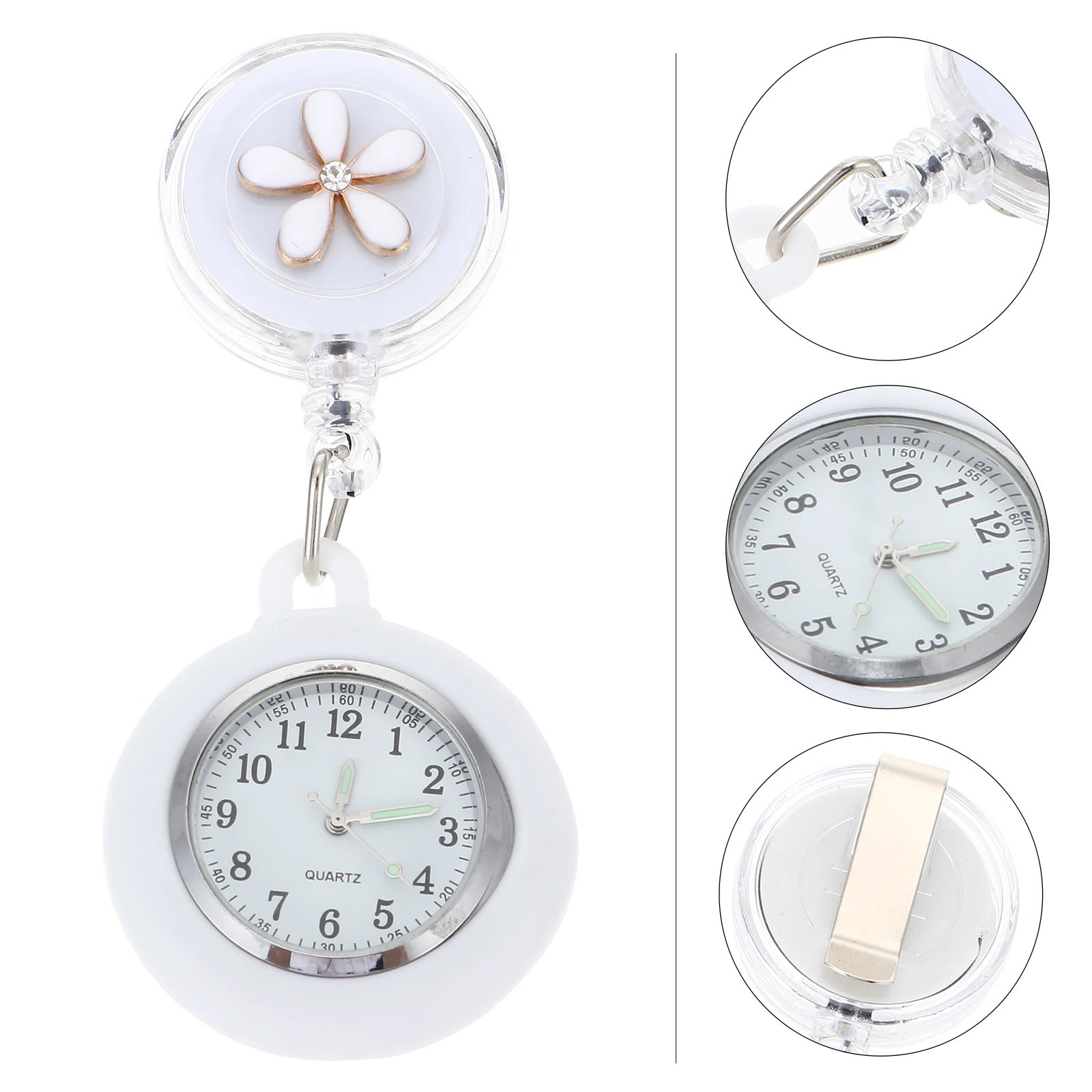 

Hanging Nurse Watch, Durable Chest Pocket Watch With Clear Dial, Portable Fob Watch For Nurses Doctors, Birthday Gift