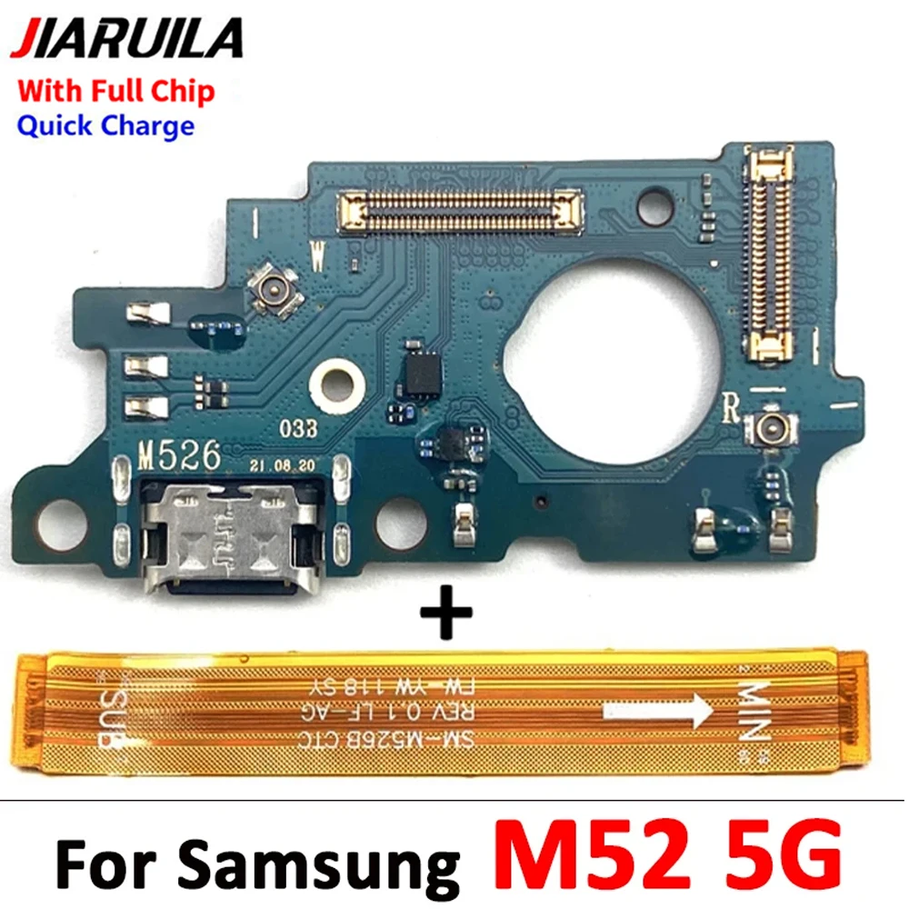 NEW Tested USB Charging Port Main Board Motherboard Connector Flex Cable Parts For Samsung M10 M20 M30 M30S M21 M21S M31 M62