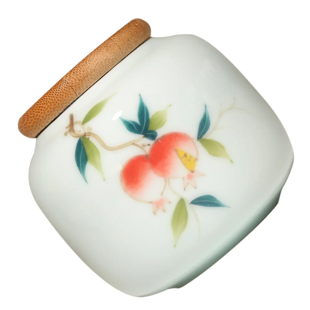 

Tea Food Storage Jar Kitchen Canister Sealing -Friendly Organizer Large Capacity Environmentally