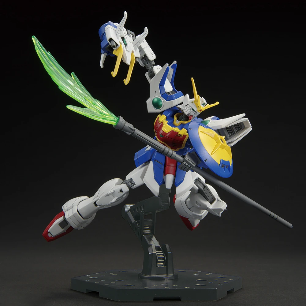 ของเล่นโมเดลประกอบของในสต็อกดั้งเดิม Bandai HG No.242 hgac XXXG-01S มี1/144 Gundam อะนิเมะตุ๊กตาขยับแขนขาได้