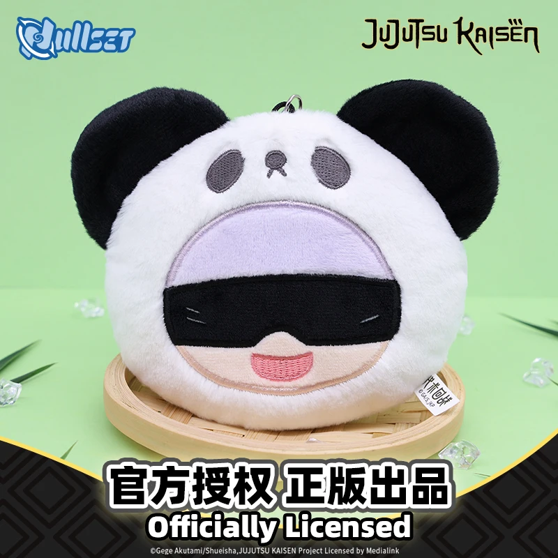 Muñeco de algodón periférico de animé, juguetes COS Jujutsu Kaisen Yuuji Gojou Fushiguro Kugisaki, monedero de Panda de dibujos animados, regalos colgantes de felpa