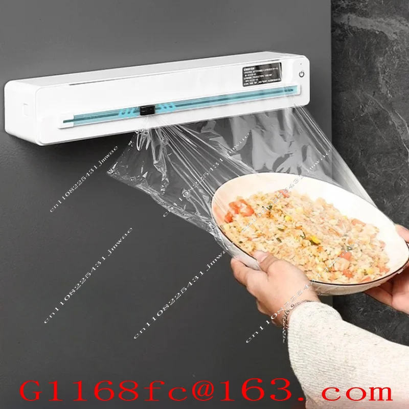 Food Grade Household Plastic Wrap Cover Kitchen Refrigerator Magnetic Suction Slide Knife Cutting Box Parts