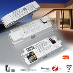 Aplikacja Tuya CCT ściemnialny sterownik LED inteligentny Tranformer 200mA 250mA 300mA Zigbee 3.0 Wifi Bluetooth siatka asystent Google