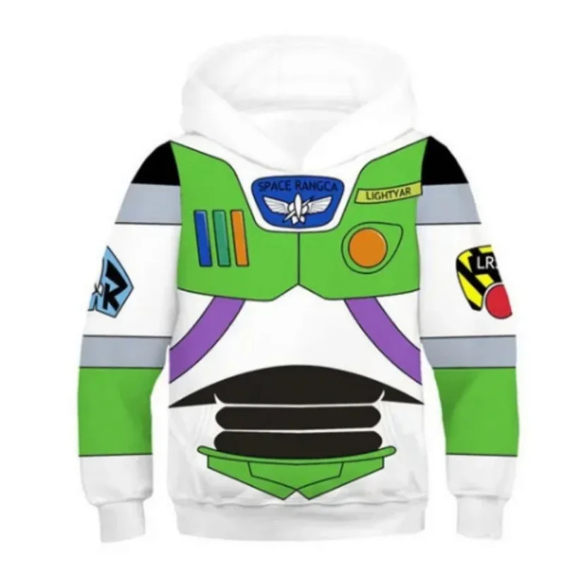 Anime toy tale Lightyear invoice 3D print hoodies jacket for Kids spring and autumn coat cosplay costume Christmas gift